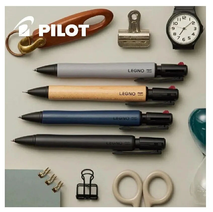 PILOT 百樂 LEGNO 2+1 木質輕油筆 BKHLE-2SK (0.7mm)