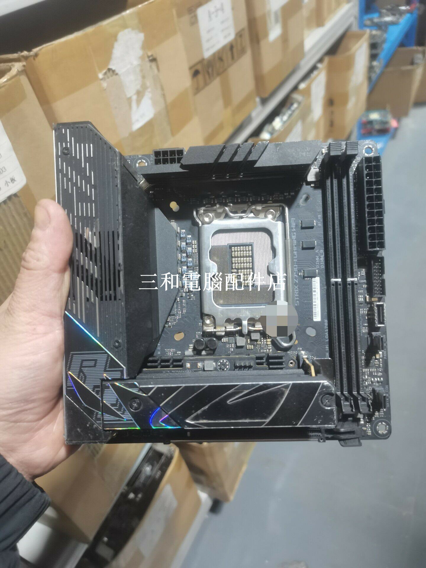 華碩ROG STRIX Z790-I GAMING WIFI ITX 主機板 高階電競 小型主機 高效能 超頻神器 全新測試 極致遊戲體驗