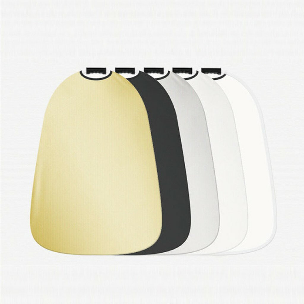 【EC數位】海普森反光板HP-55x80CM五合一反光板  金銀黑白 柔光板 反射板 補光板 外拍 人像攝影