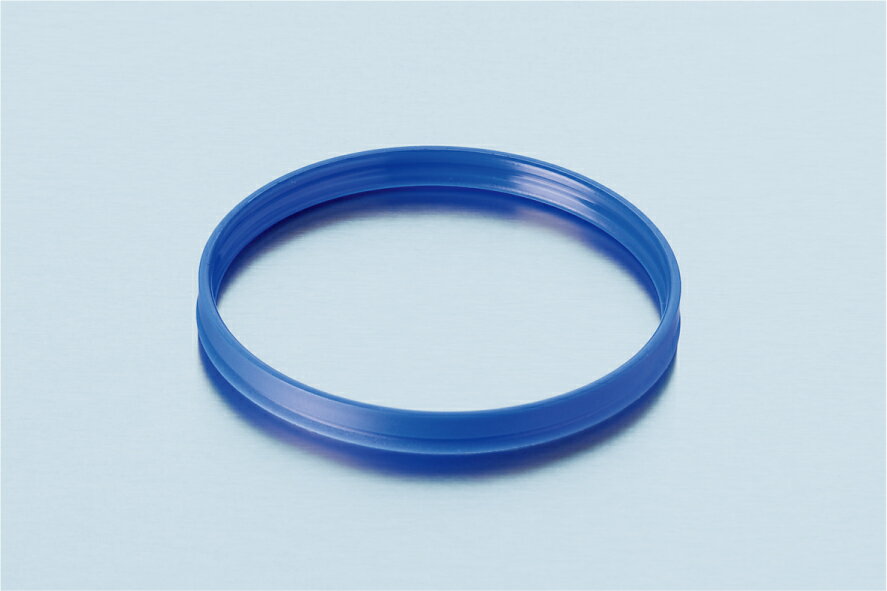 《德國 DWK》DURAN 德製 GLS80 血清瓶用環 藍色 【1個】實驗儀器 塑膠製品