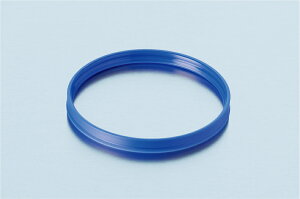 《德國 DWK》DURAN 德製 GLS80 血清瓶用環 藍色 【1個】實驗儀器 塑膠製品