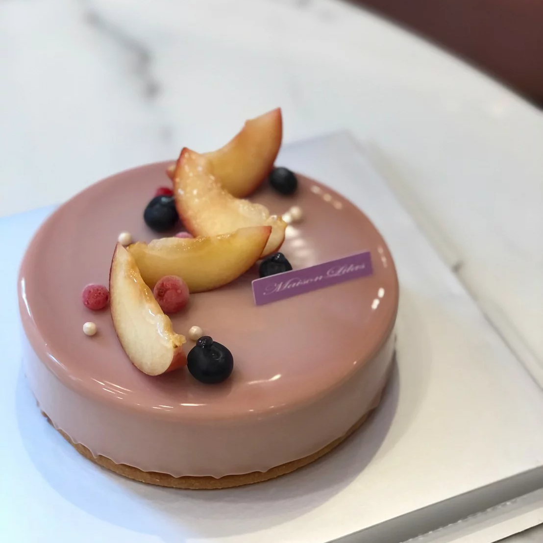 [MaisonLilas] 夏荔玫瑰RUBY巧克力慕斯蛋糕 (6吋)   (8吋)