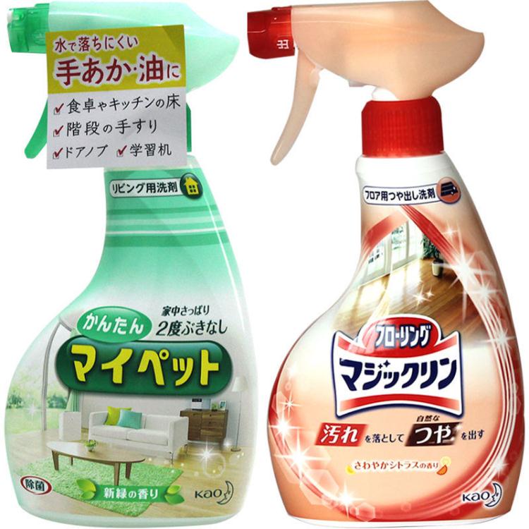 除霉劑 日本進口花王多用途地板清潔噴霧家具去污除味除菌清潔劑 400ml