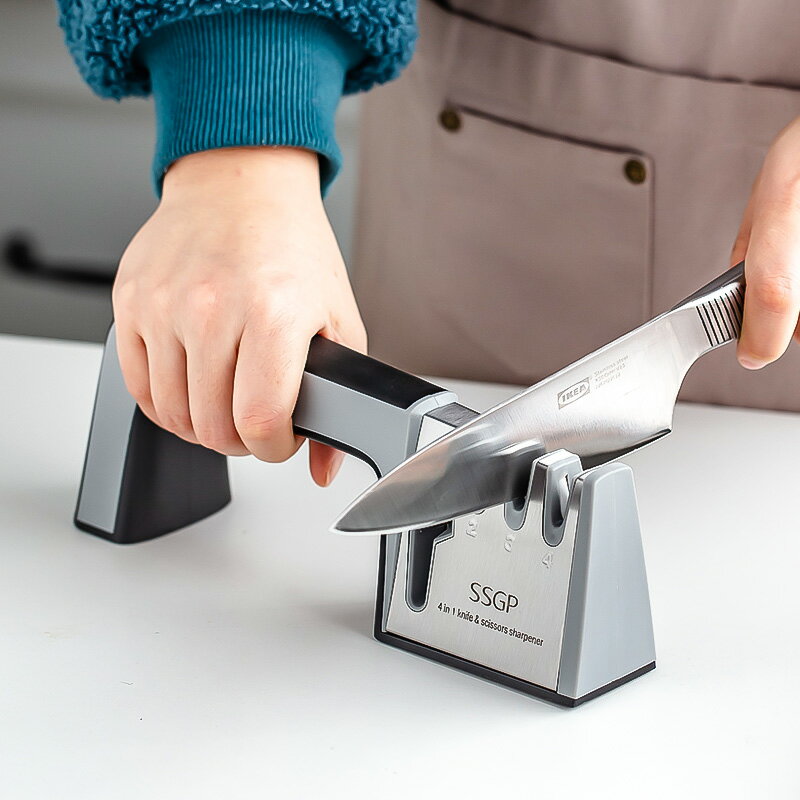 德式磨刀器家用多功能磨刀石磨廚房快速磨菜刀磨剪刀神器開刃工具
