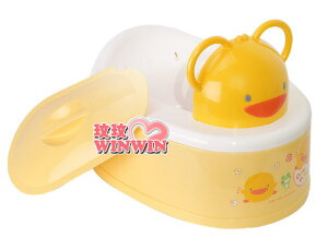 黃色小鴨 GT-83186 兩段式功能造型幼兒便器 ~ 讓寶寶快樂學習上廁所