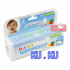 KU.KU 酷咕鴨-1052 幼兒牙膏50g (綜合水果)