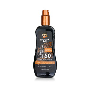 金色澳洲 Australian Gold - 古銅防護助曬凝膠SPF 50 Spray Gel Sunscreen Broad Spectrum SPF 50 with Instant Bronzer - #1 Fragrance