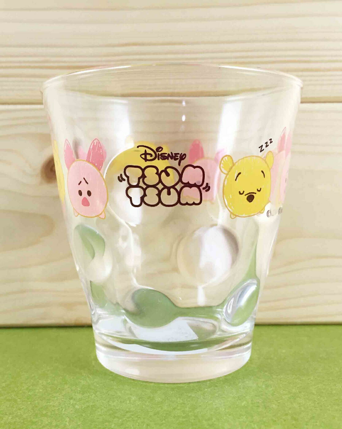 【震撼精品百貨】Winnie the Pooh 小熊維尼 TSUM玻璃杯-小豬 震撼日式精品百貨