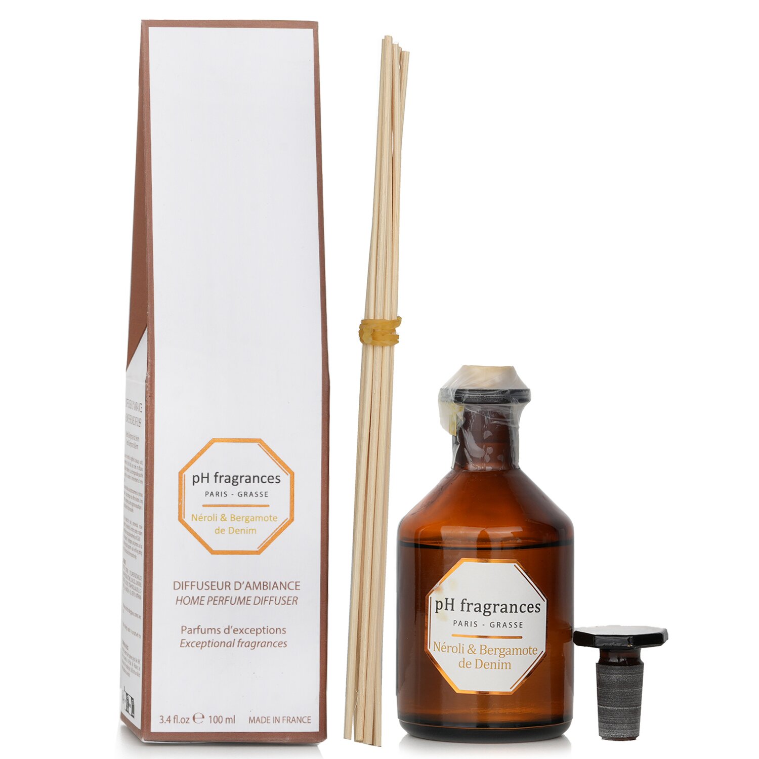 pH fragrances - 家居藤枝香薰 - Neroli & Bergamote De Denim