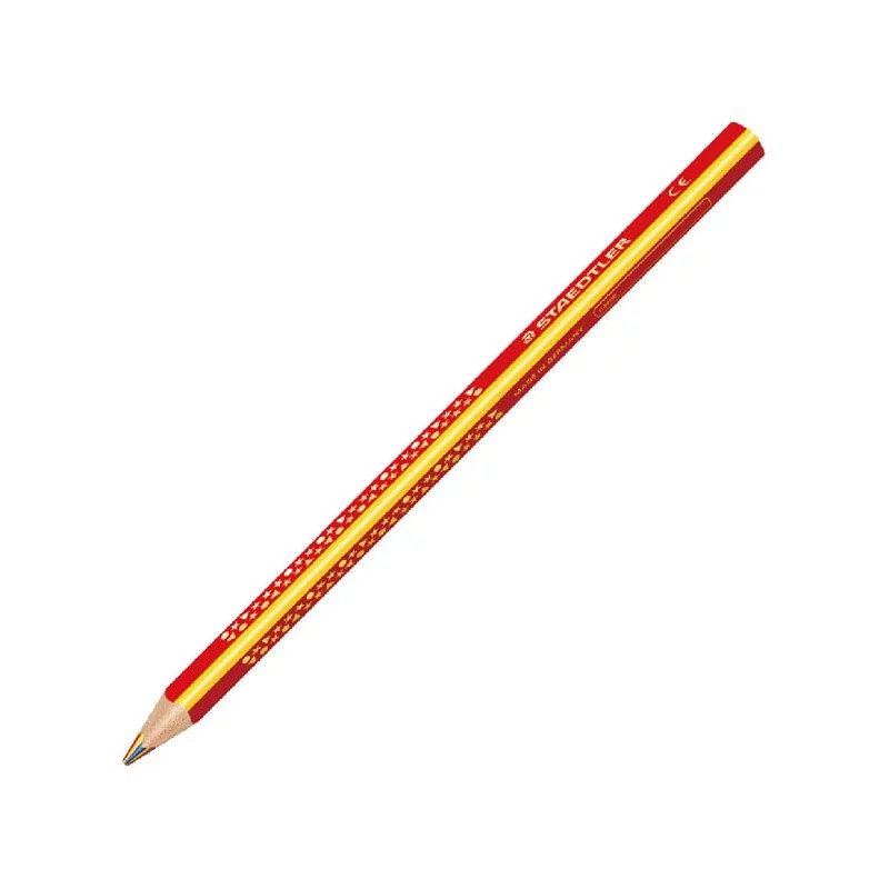 施德樓 MS1274 快樂學園JUMBO三色彩紅鉛筆