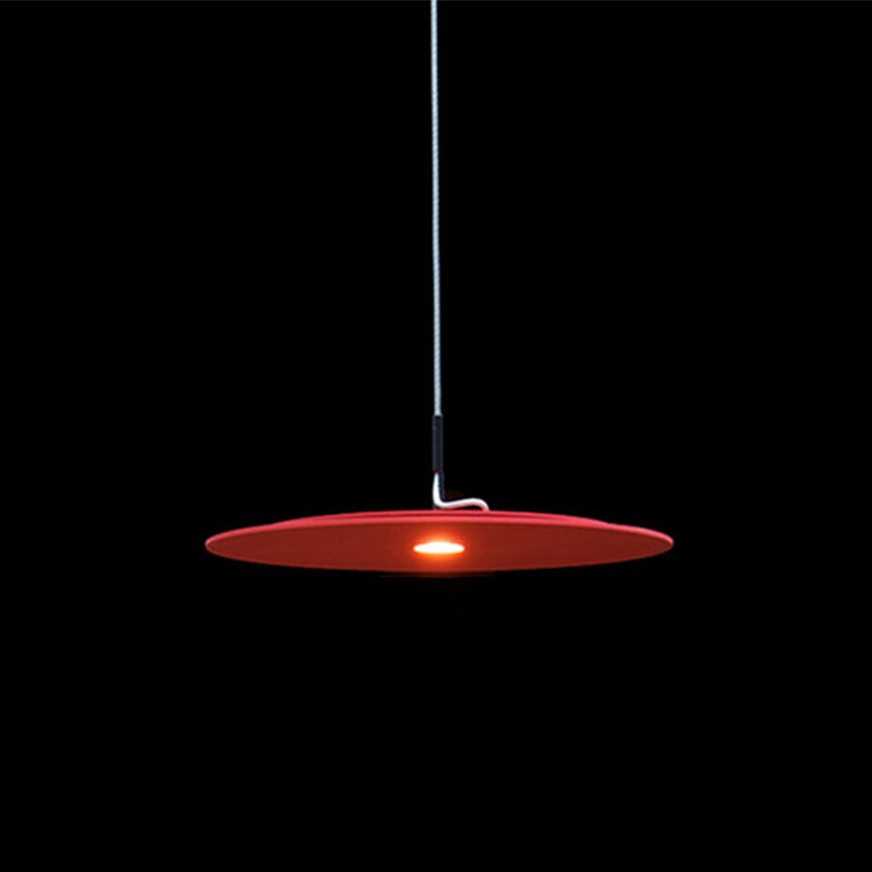意大利簡約餐廳個性吊燈北歐現代設計師飛碟吧臺LED臥室床頭燈具