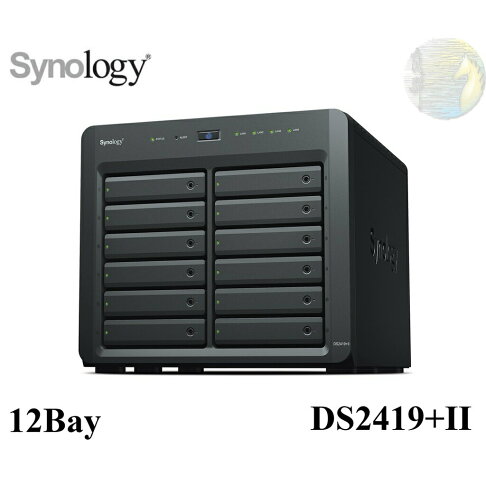 Ds2419 【含稅公司貨】Synology群暉 DS2419+II DS2419+ DS2419 網路儲存伺服器 12Bay NAS | 驛家3C ...