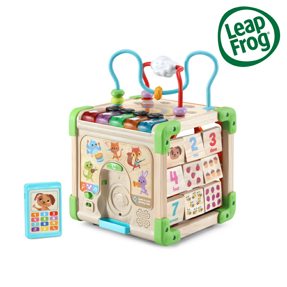 LeapFrog跳跳蛙全英玩具-木質益智探索箱【六甲媽咪】