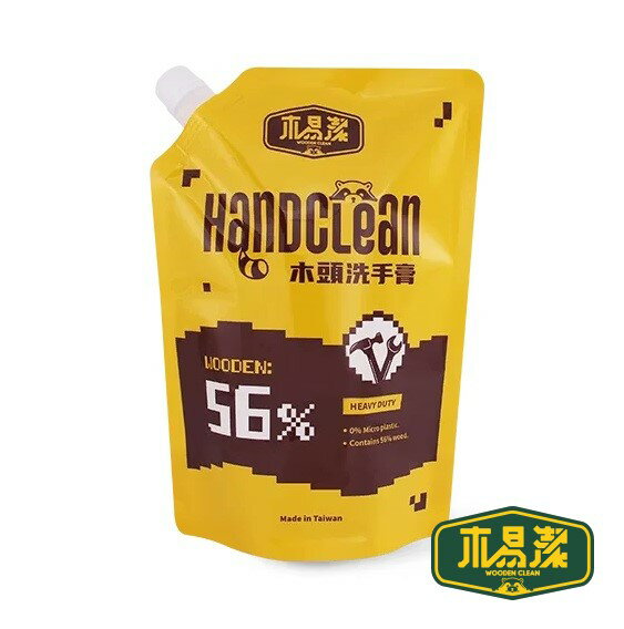 木易潔 油汙木頭洗手膏補充包 1200ml