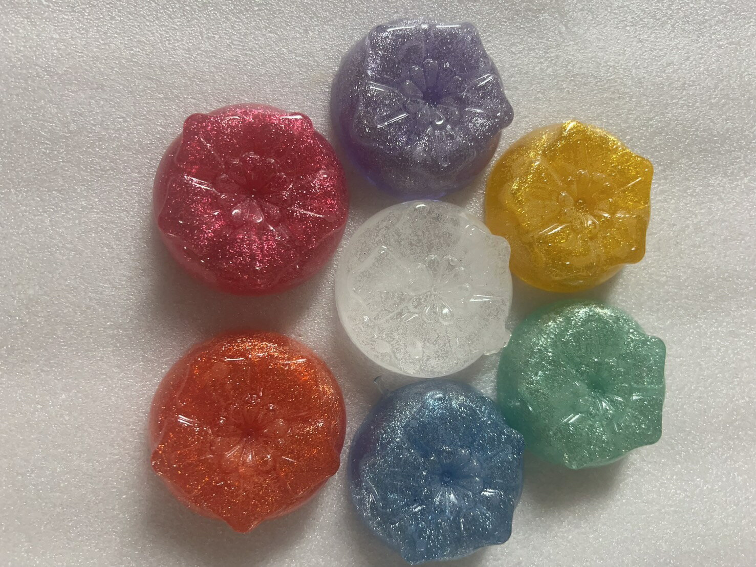 浮水水晶蠟燭(添加銀離子)~多種造型 6