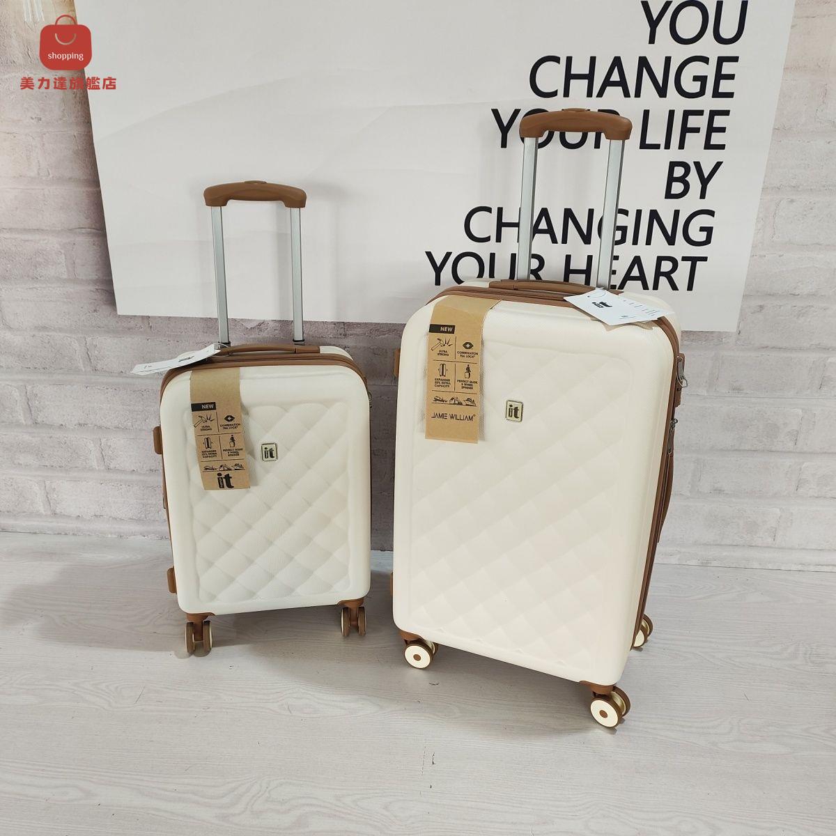 行李箱 旅行箱 拉杆箱 外貿行李箱箱靜音出口行李箱大容量旅行箱擴充套件24登機萬向輪20清新 八折減免 特價出 可開發票