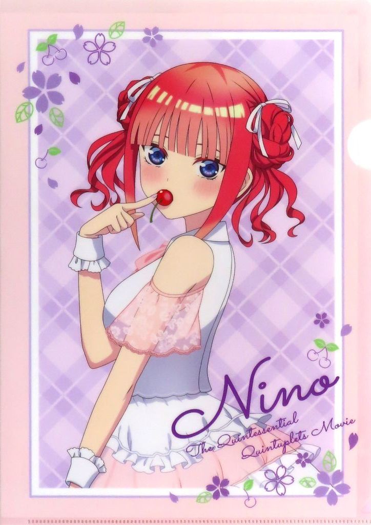 中野二乃A4檔案夾春裝ver.[電影五等分的新娘]