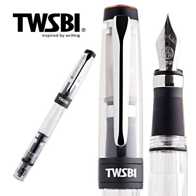 三文堂 TWSBI 鋼筆 / 鑽石 580 AL R / 黑(加贈大筆套)【領券滿額再折千8/31止】