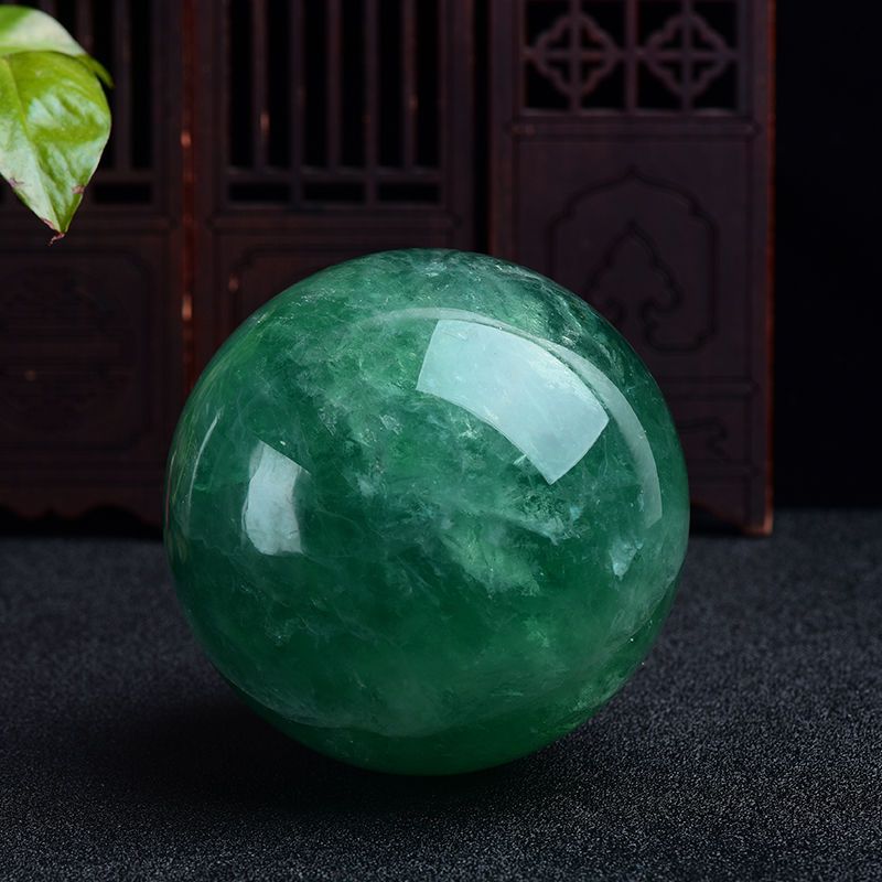 天然水晶原石綠色水晶球擺件打磨客廳臥室玄關業| 龍貓百貨店| 樂天市場 
