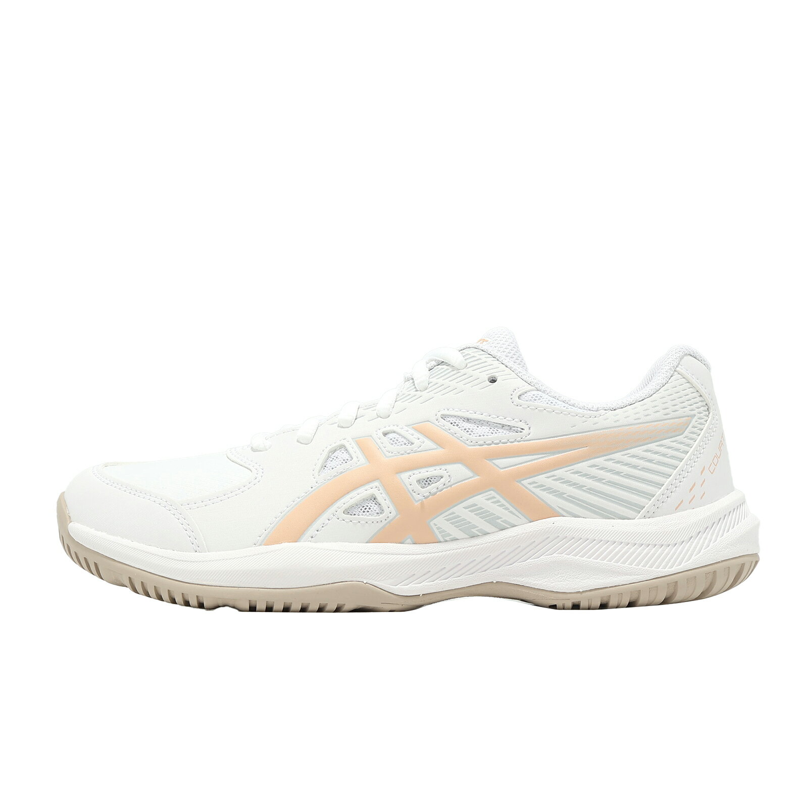 Asics 亞瑟士 網球鞋 匹克球鞋 Court Slide 4 女鞋 白 入門款 運動鞋 1042A283103