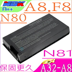 ASUS A8 電池-華碩 A8A，A8F，A8JA，A8JC，A8JM，A8SC，A8H，A8M，A8JR，B991205，A32-A8，A8JE