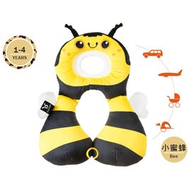 【以色列Benbat】寶寶旅行頸枕/頭枕 適用1-4歲 小蜜蜂【紫貝殼】