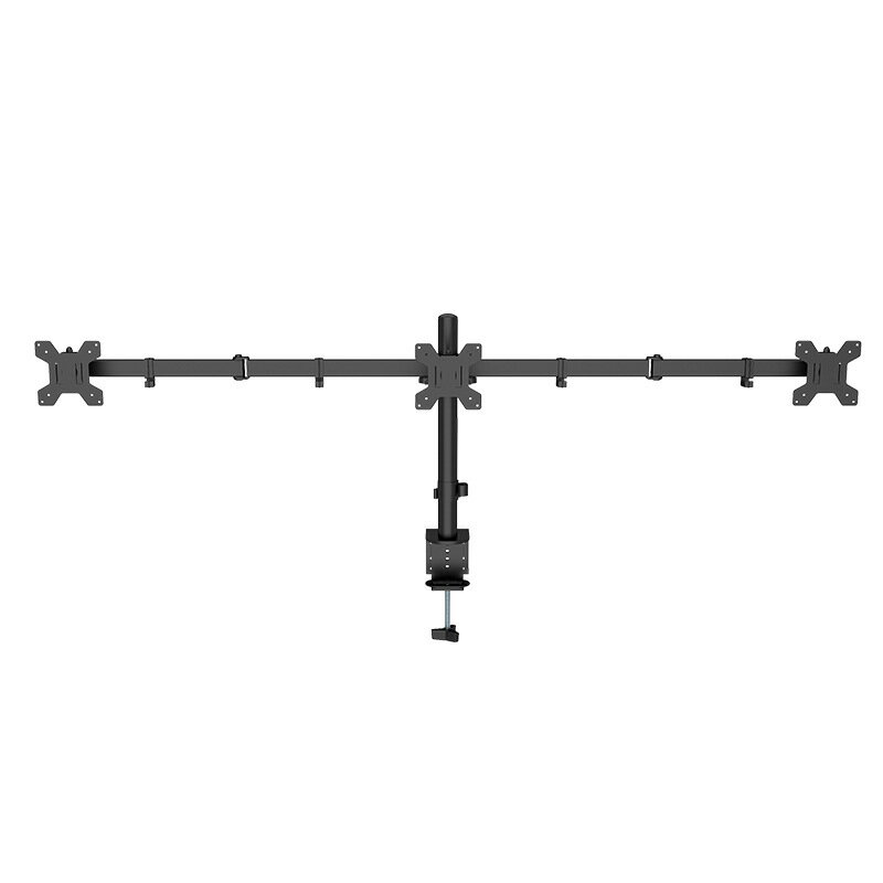 優樂悅~工廠直供 寧波一畝三分地三屏顯示器支架 電腦架 升降自由可旋轉 電視機支架 電視壁掛架 支架