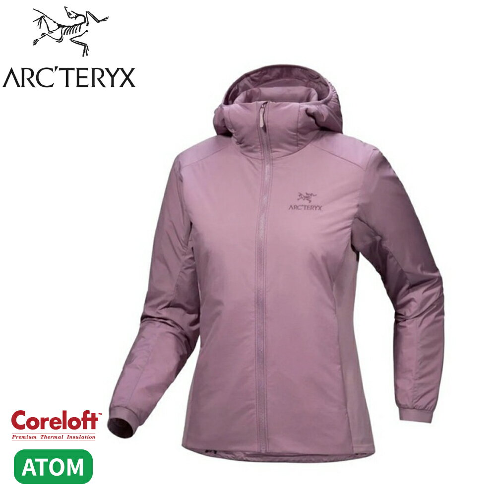 【ARC'TERYX 始祖鳥 女 Atom化纖外套《星界紫》】X000006780/登山/保暖外套/連帽外套