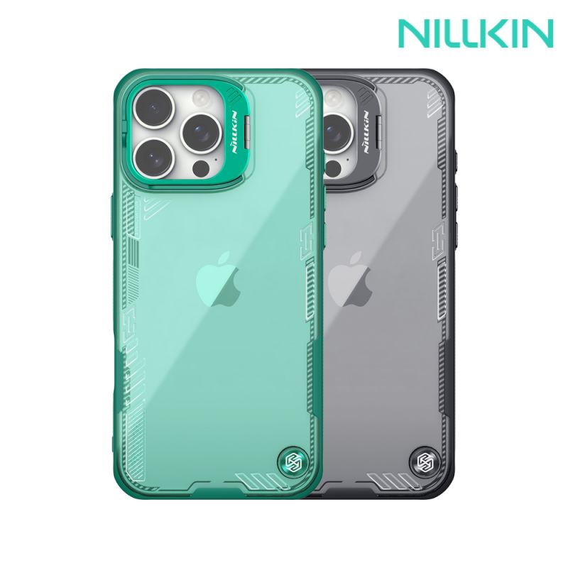NILLKIN Apple 蘋果 iPhone 16 Pro / 16 Pro Max 冰空 Prop 保護殼(鏡框版) 保護套 手機殼 雙料殼 鏡頭保護 可站立 鏡頭支架