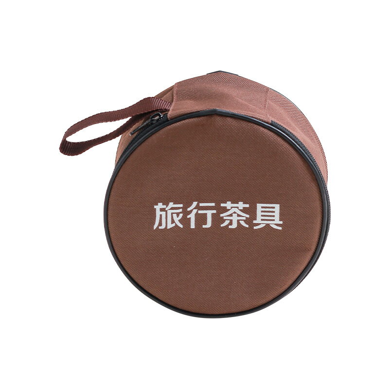 cdok旅行茶具功夫茶小套裝便攜包戶外收納簡約茶壺套裝 4