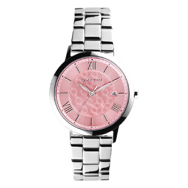RELAX TIME RT-111-1 生命之花女錶 粉面 38mm｜樂天全館特惠中★指定刷卡回饋10%