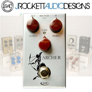 【非凡樂器】J.RAD ARCHER OVERDRIVE 失真效果器/美國製手工品牌/J.Rockett Audio Designs/贈導線