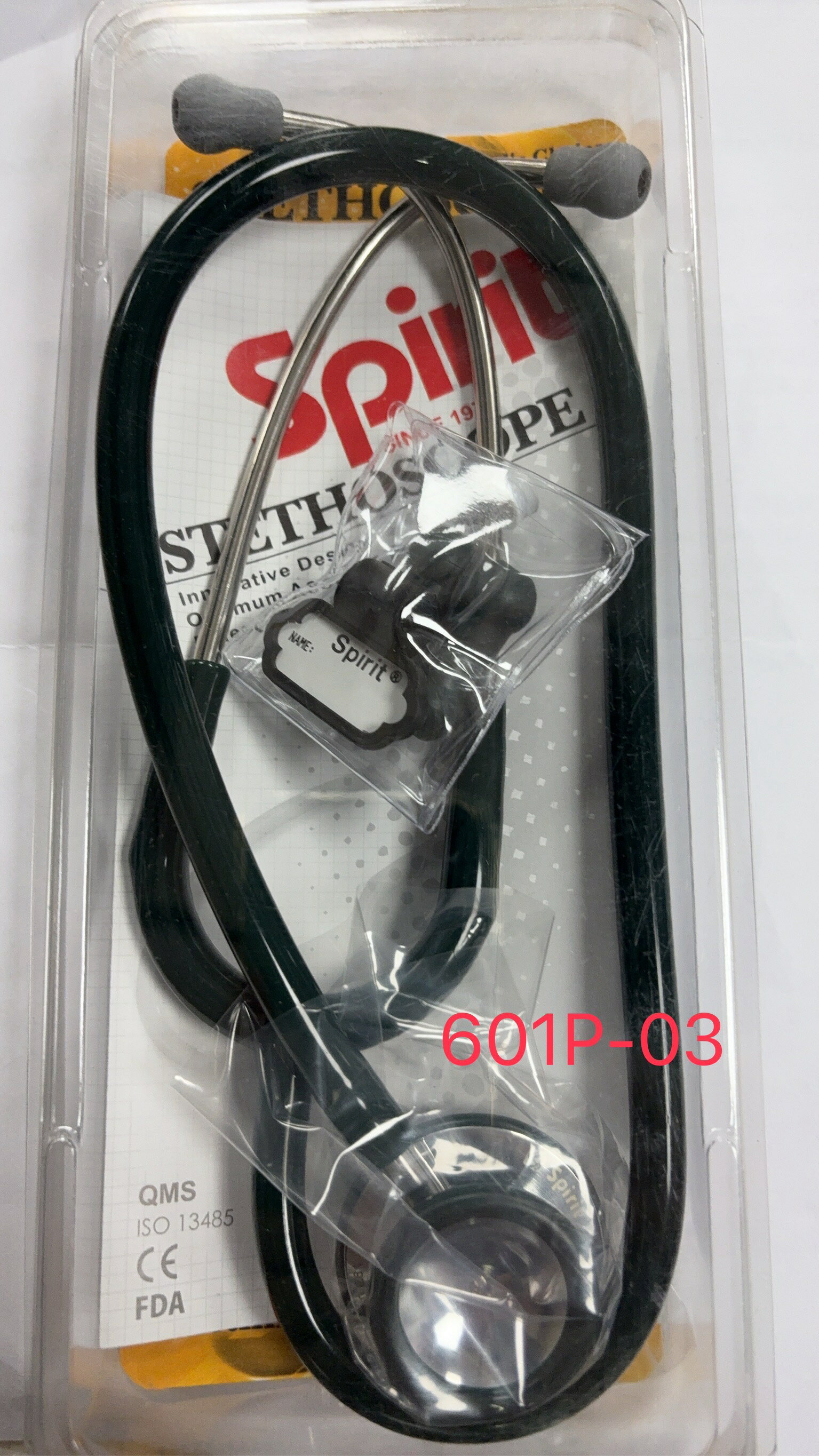 聽診器 精國 Spirit 雙面聽診器 CK-601P  護理師 醫學生 推薦 雙頭聽診器 富康世界 0