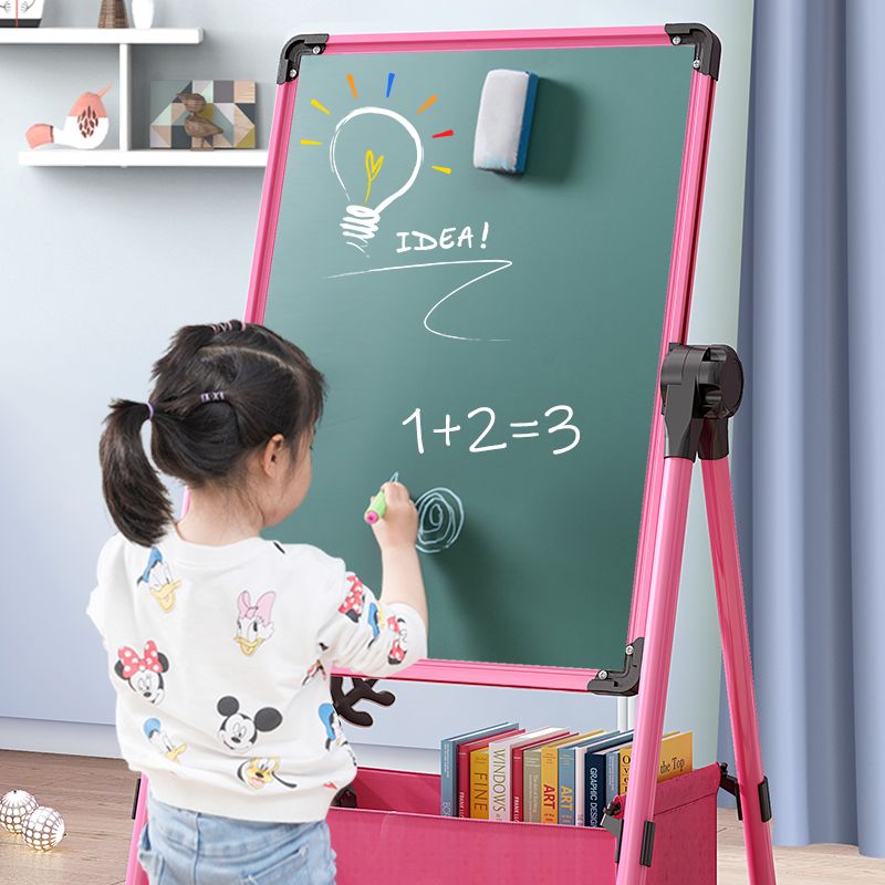 【免運】開發票 美雅閣| 幼兒童畫畫板磁性玩具支架式小黑板家用寶寶寫字白板涂鴉可擦畫架