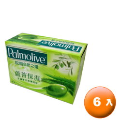 Palmolive 棕欖自然之選 蘆薈保濕香皂 115g(6入)/組