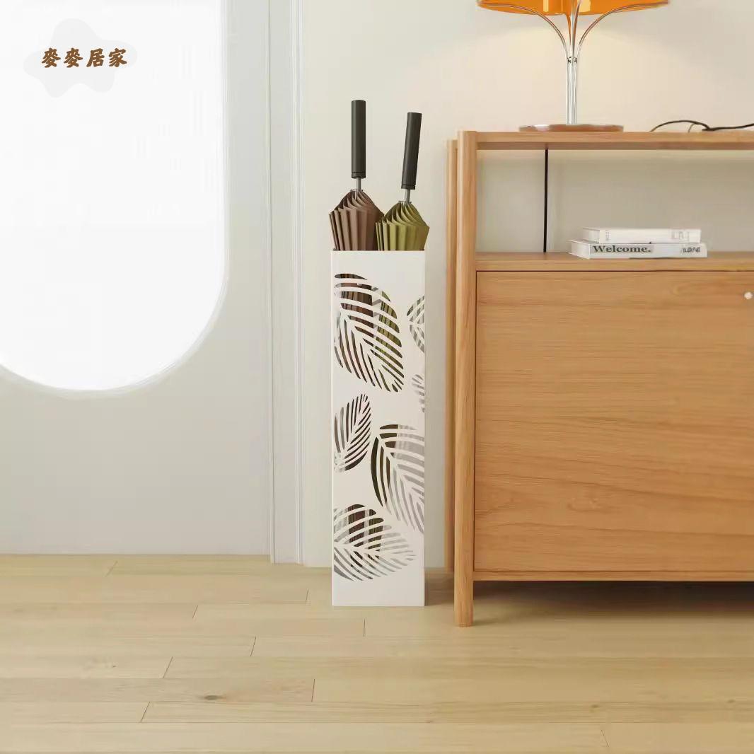 家家酒店門口鐵藝收納商用落地式雨傘架創意大堂家用入戶放傘桶pm6131