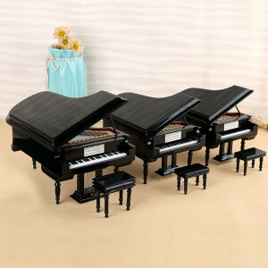微縮迷你樂器鋼琴模型擺件音樂盒公司年會送老師男女朋友禮物禮盒