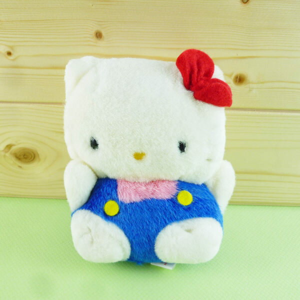 【震撼精品百貨】Hello Kitty 凱蒂貓 娃娃 絨毛藍衣【共1款】 震撼日式精品百貨