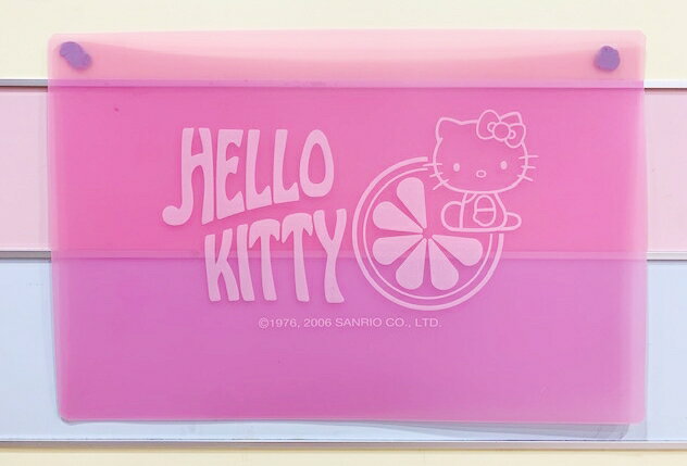 【震撼精品百貨】Hello Kitty 凱蒂貓 塑膠餐墊-粉*83349 震撼日式精品百貨