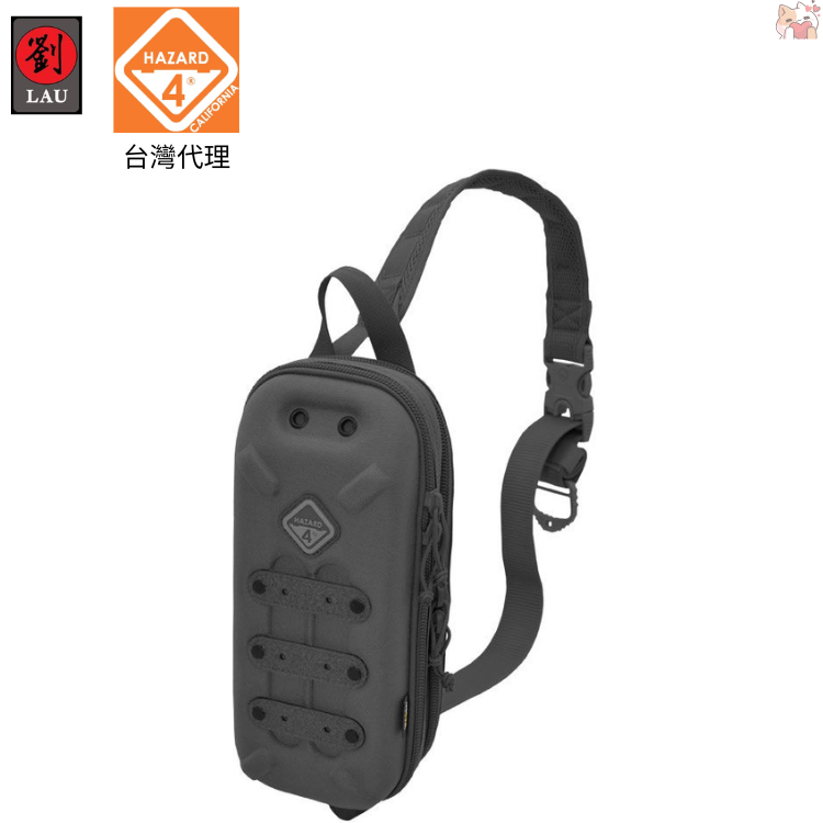 【硬殼隨身斜背萬用包】HAZARD 4 WP-BDL-BLK 隨身斜背硬殼萬用包(黑) 1