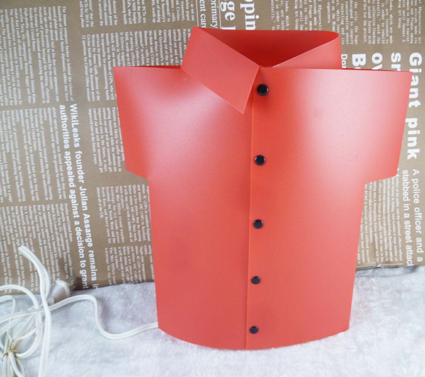 【震撼精品百貨】Hello Kitty 凱蒂貓 造型燈-紅衣【共1款】 震撼日式精品百貨