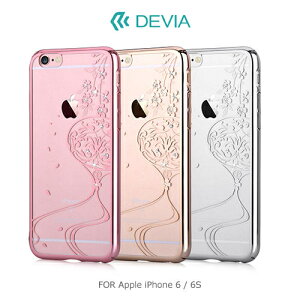 DEVIA Apple iPhone 6 / 6S 晶彩保護殼(舞動) 手機殼 / 銀色【出清】【APP下單最高22%點數回饋】