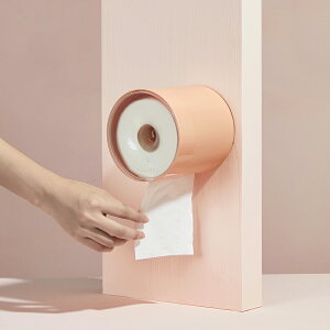 衛生洗手間廁所卷抽紙巾手紙盒浴室置物架可愛創意免打孔壁掛防水