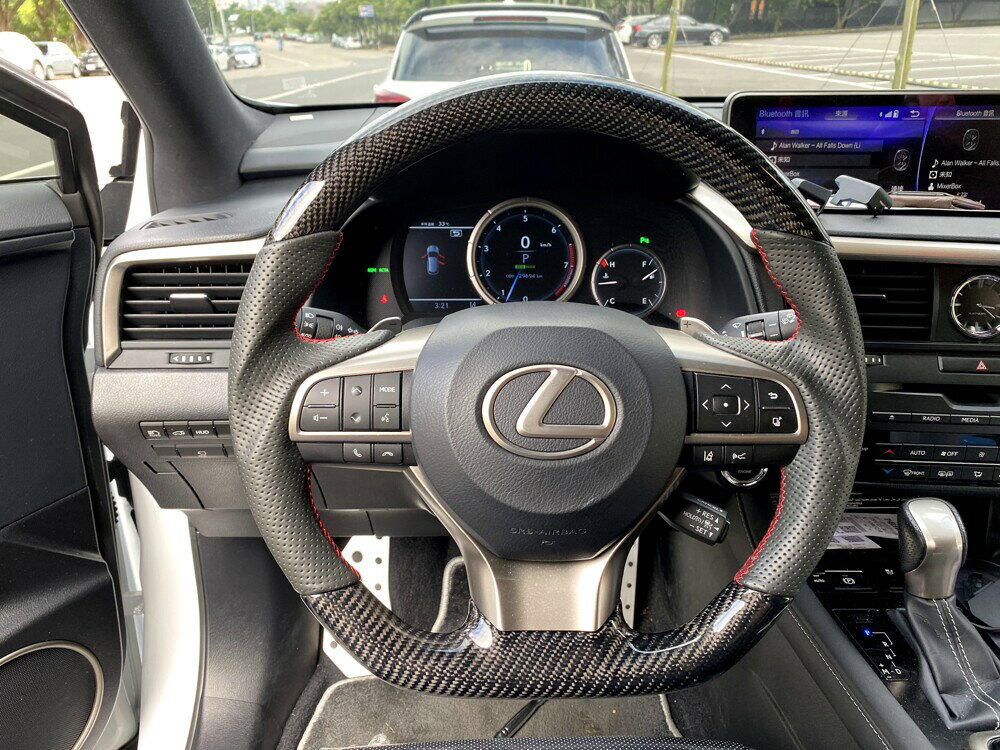 [細活方向盤] 正碳纖維款 Lexus RX ES GS LS 凌志 方向盤 變形蟲方向盤 造型方向盤