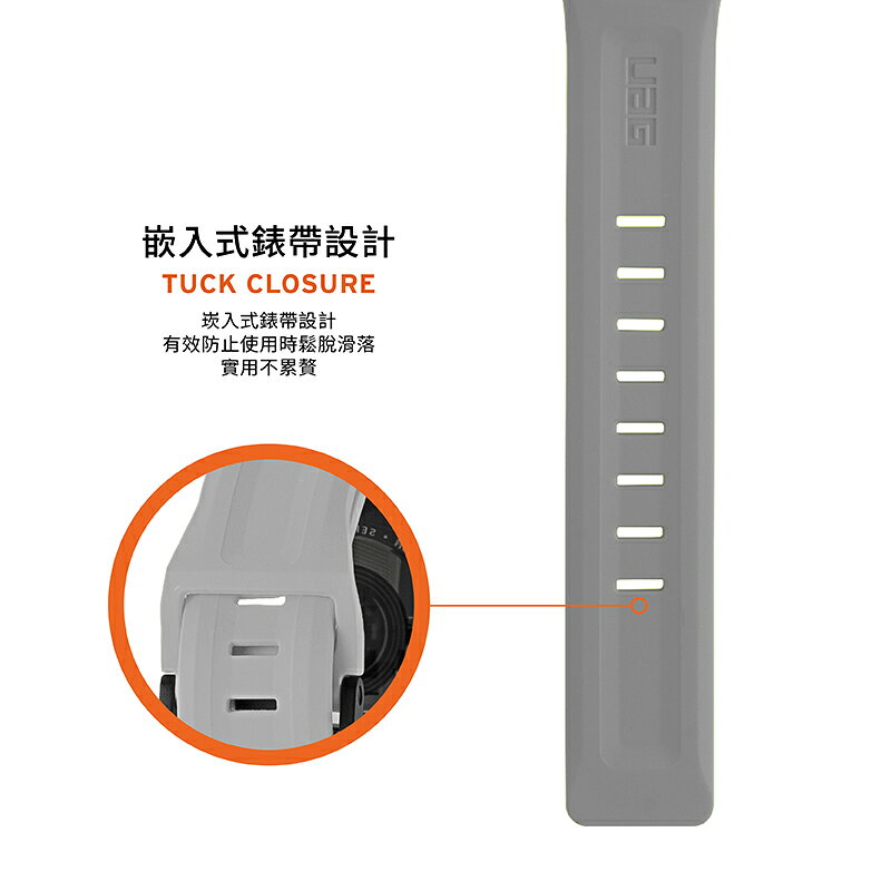 UAG Scout 潮流 矽膠 錶帶 適用 Apple Watch 38 40 41 42 44 45 49 mm 7