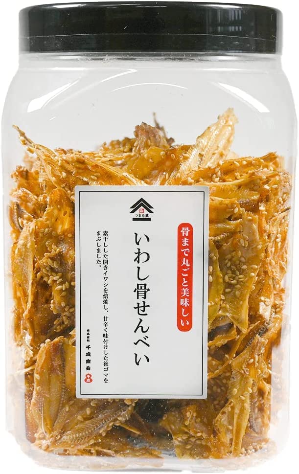 千成商會 小魚零食 鰯魚骨仙貝 350g（日本國內加工）特色珍味 高鈣補給 下酒菜 懷舊零食 業務用大包裝【千成商會】 日本必買 | 日本樂天熱銷