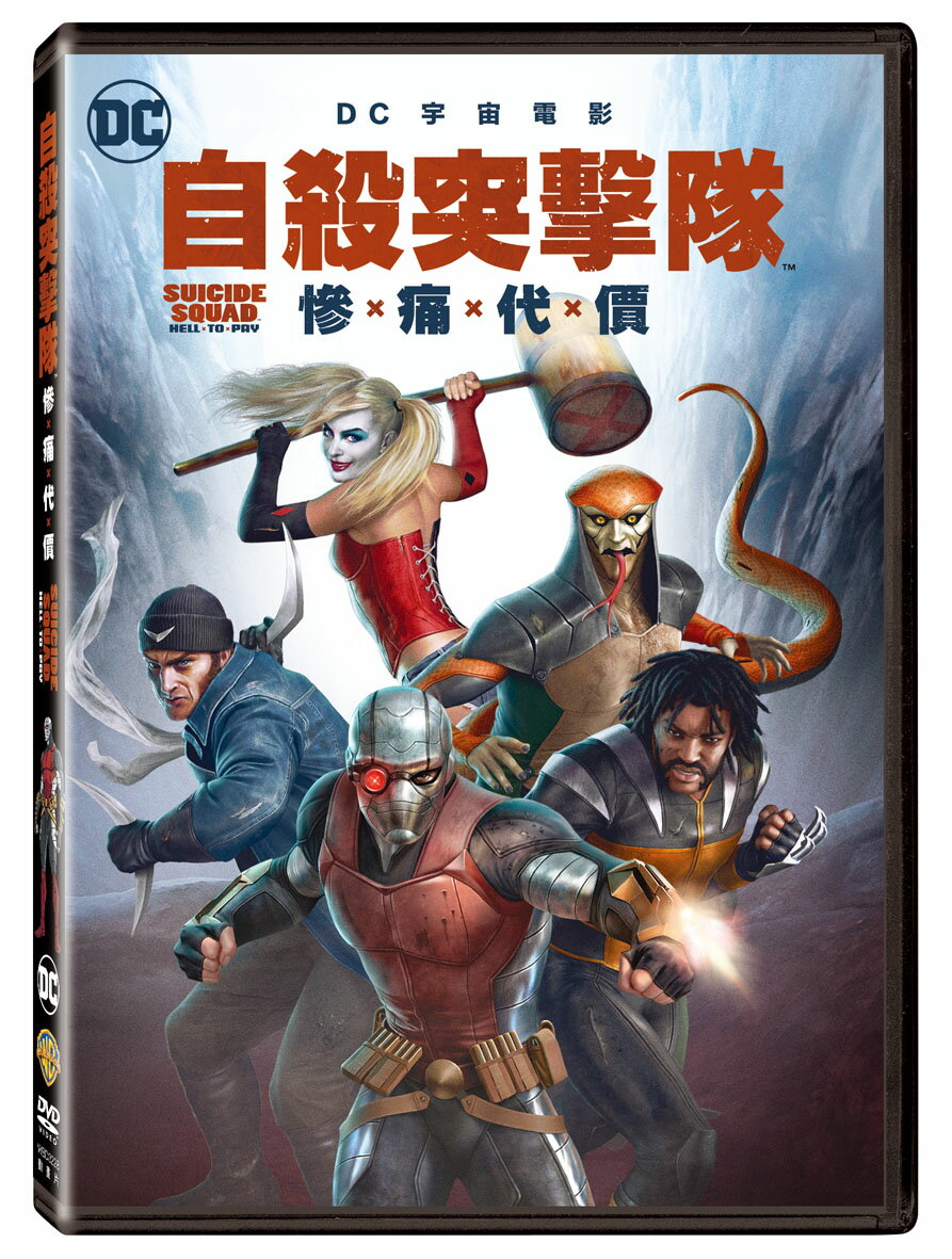 自殺突擊隊：慘痛代價 DVD