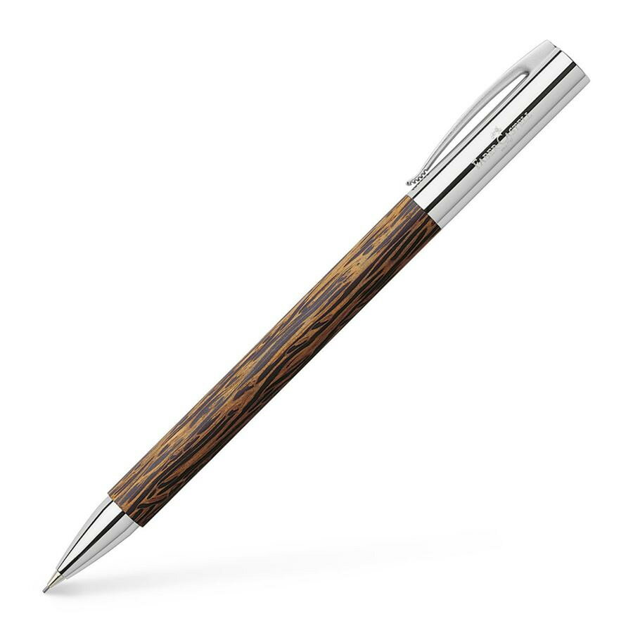FABER-CASTELL 輝柏 成吉思汗 AMBITION系列 天然椰木筆桿 0.7mm 鉛筆 /支 138150