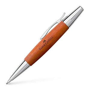 Faber-Castell E-MOTION系列/1.4B亮面褐色梨木鉛筆*加贈筆套