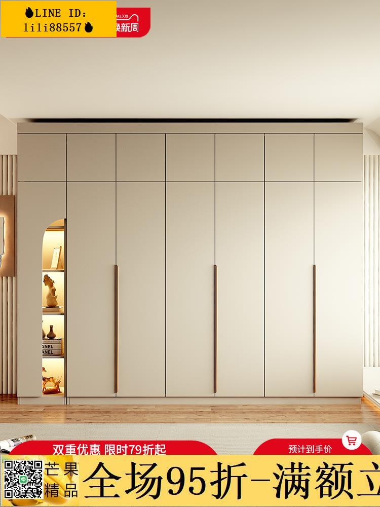 🔥九折下殺✅簡易衣櫃 衣櫃家用臥室現代簡約實木儲物櫃子出租房用簡易組裝整體衣櫥